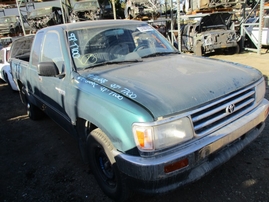 1997 TOYOTA T100 GREEN XTRA CAB 3.4L AT 2WD Z16498